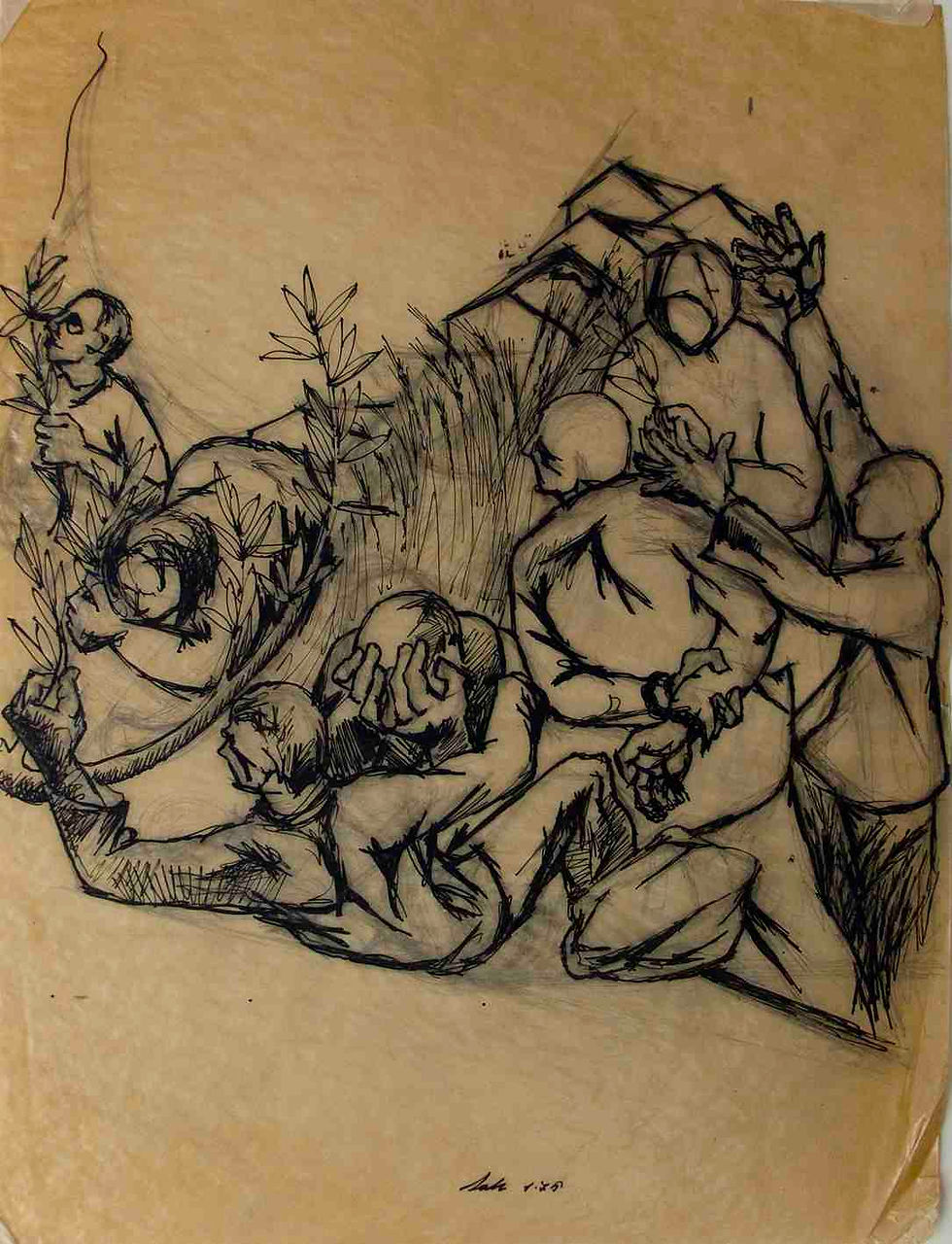 Studio per via crucis