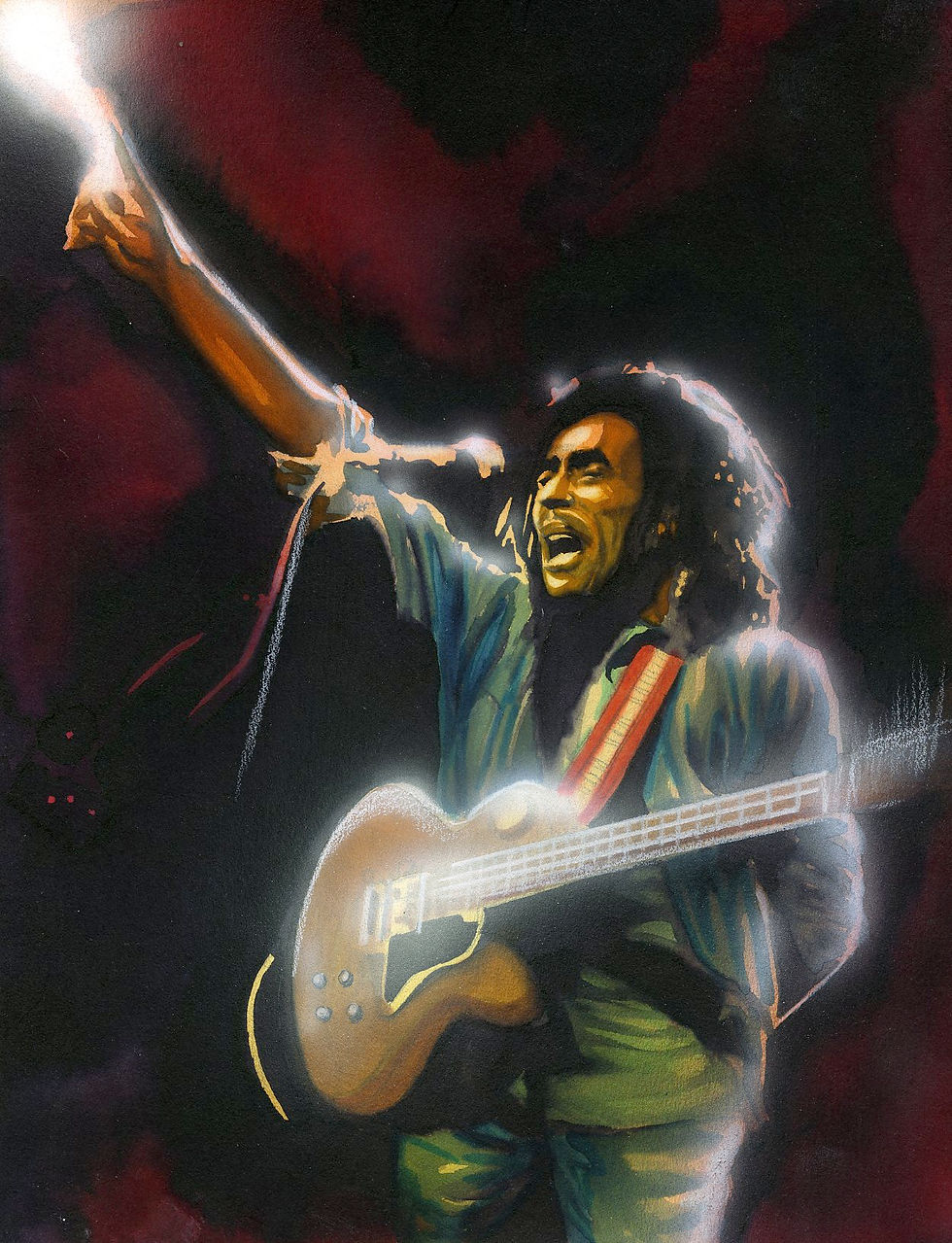 BOB MARLEY GUITAR
