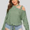 Thumbnail: Cold-Shoulder Tied Top