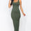 Thumbnail: Solid Basic Maxi Dress