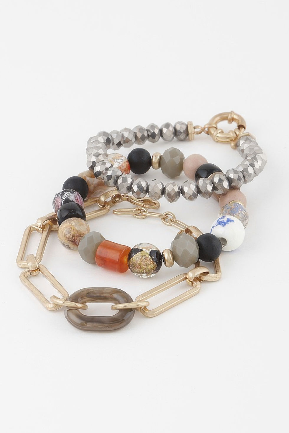 Thumbnail: Multi Bead Chain Bracelet