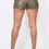 Thumbnail: Faux Leather Cargo Mini Shorts