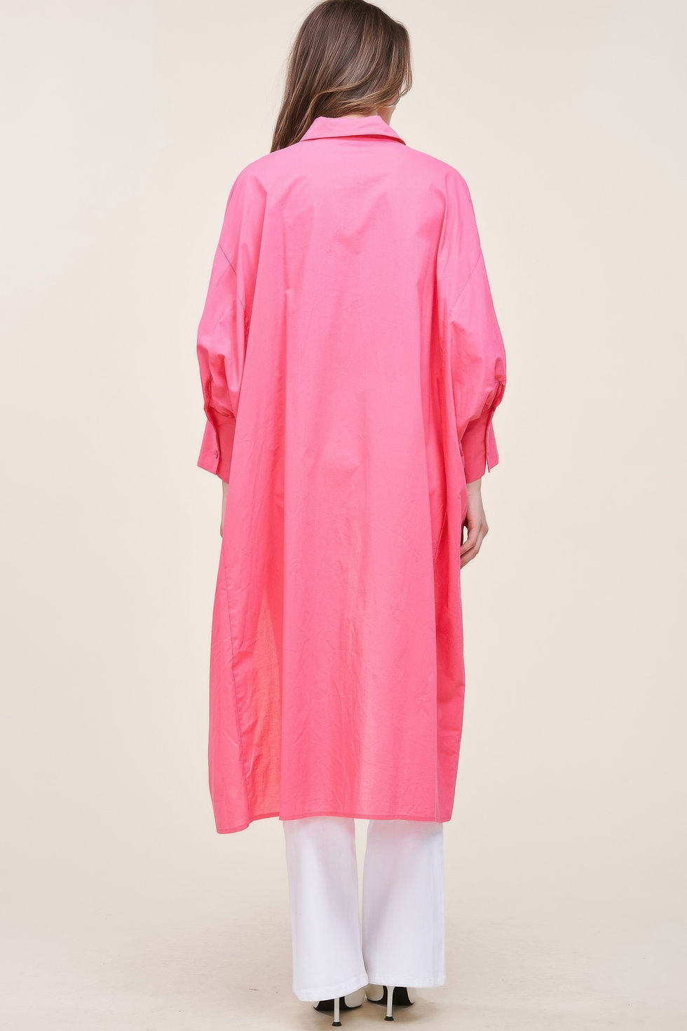 Thumbnail: Oversized Shirt With Long Back