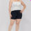 Thumbnail: Plus Size Tiered Shirred Body Crop Top