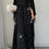 Thumbnail: Solid Elegant Sequin Satin Knit Party Long Dress