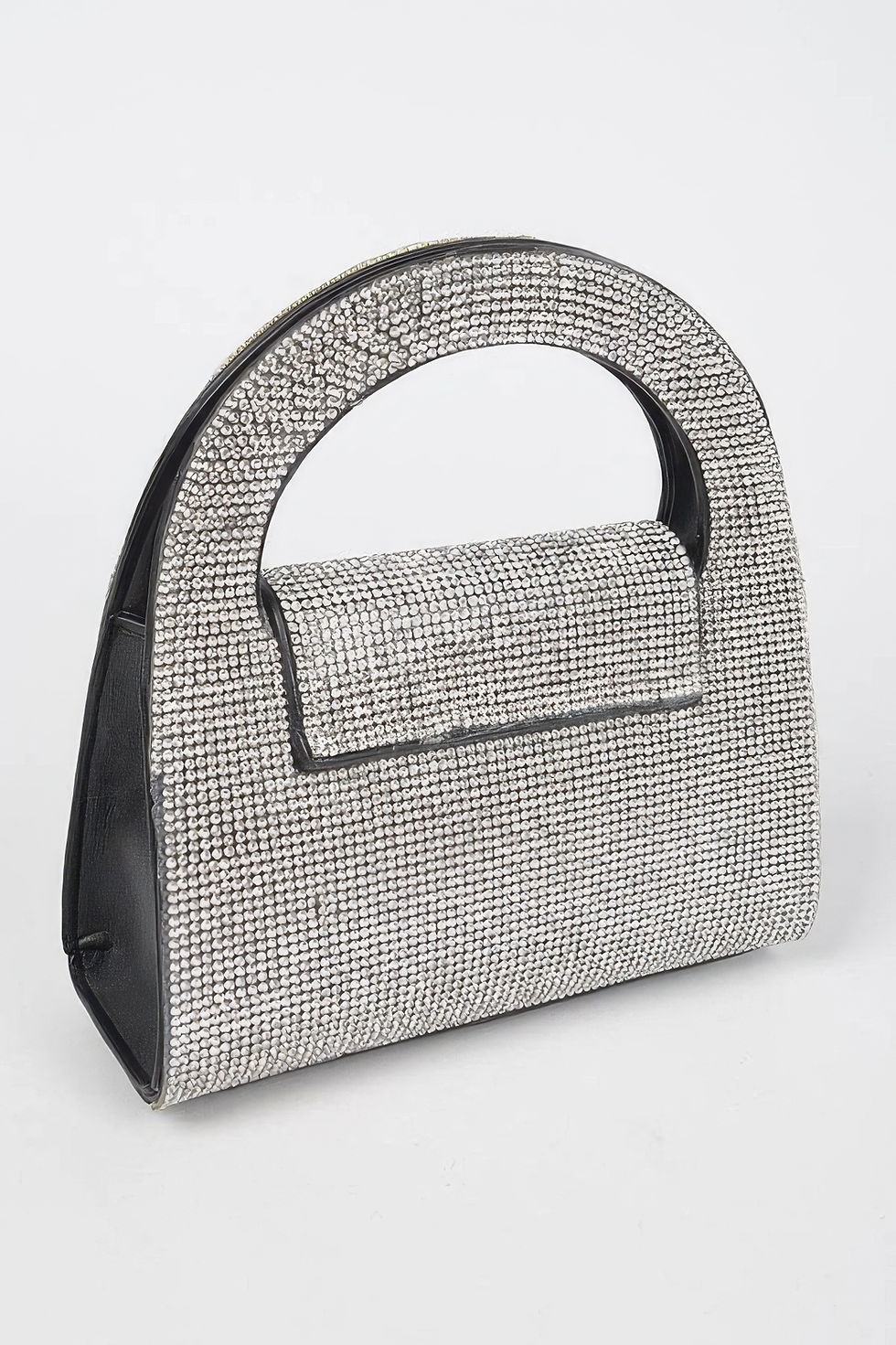 Thumbnail: Rhinestone Top Handle Bag