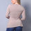 Thumbnail: Sleek & Chic Fall Long Sleeve Slitted Top