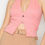 Thumbnail: Halter Neck Buckled Open-back Top