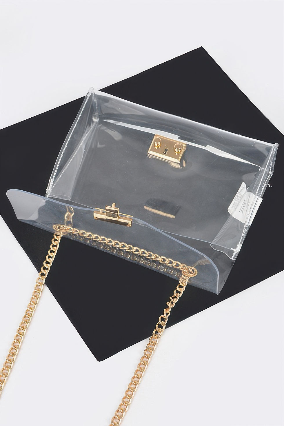 Thumbnail: Transparent Chain Crossbody Bag