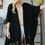 Thumbnail: Draped Poncho Cardigan With String Detail
