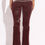 Thumbnail: Velvet Pu Flared Pants