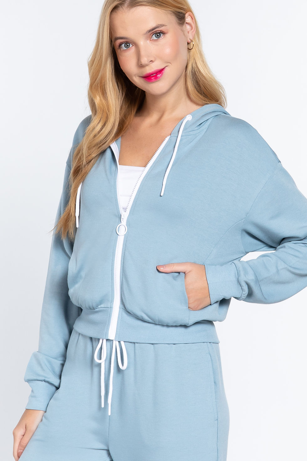 Thumbnail: Fleece French Terry Jacket