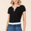 Thumbnail: Layers With Bow Detail Short Sleeve Top