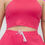 Thumbnail: Plus Size Crop Tank Top & Ruched Pants Set