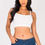 Thumbnail: Ribbed Knit Cami Crop Top