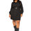 Thumbnail: Satin Effect Belted Jacket Dress