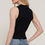 Thumbnail: Sleeveless Polo Spring Sweater      