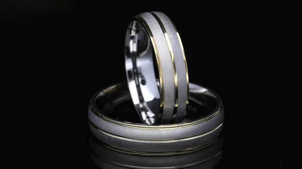 Miniatura: Strieborné svadobné obrúčky T533 / VIDEO / cena s DPH