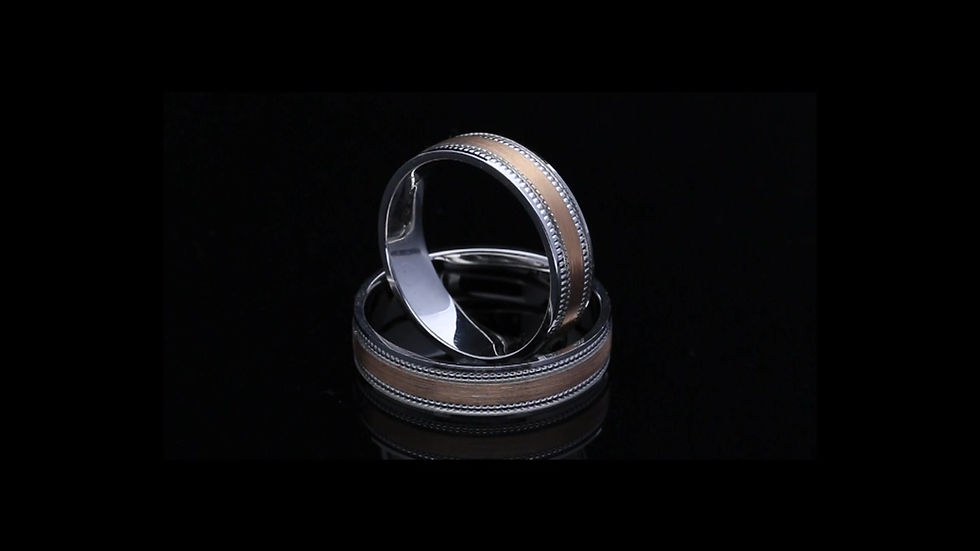 Miniatúra: Svadobné obrúčky / Wedding rings A1068 / VIDEO / Cena s DPH