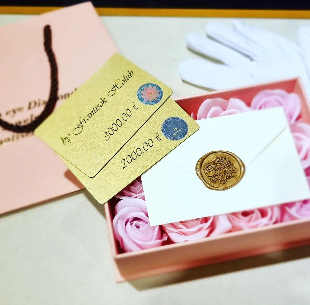 Prísne limitovaná darčeková poukážka na výrobu šperku