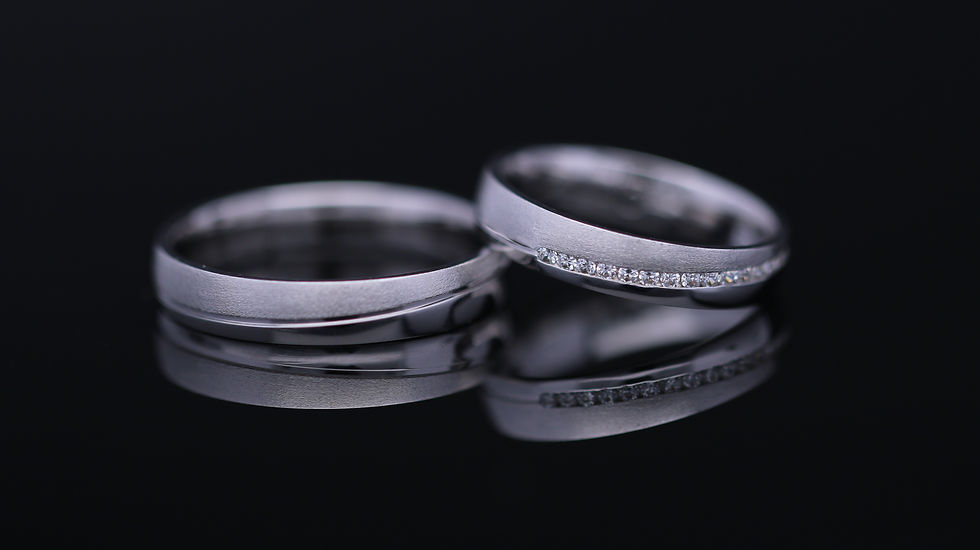 Miniatúra: Svadobné obrúčky / Wedding rings L154 / VIDEO / Cena s DPH