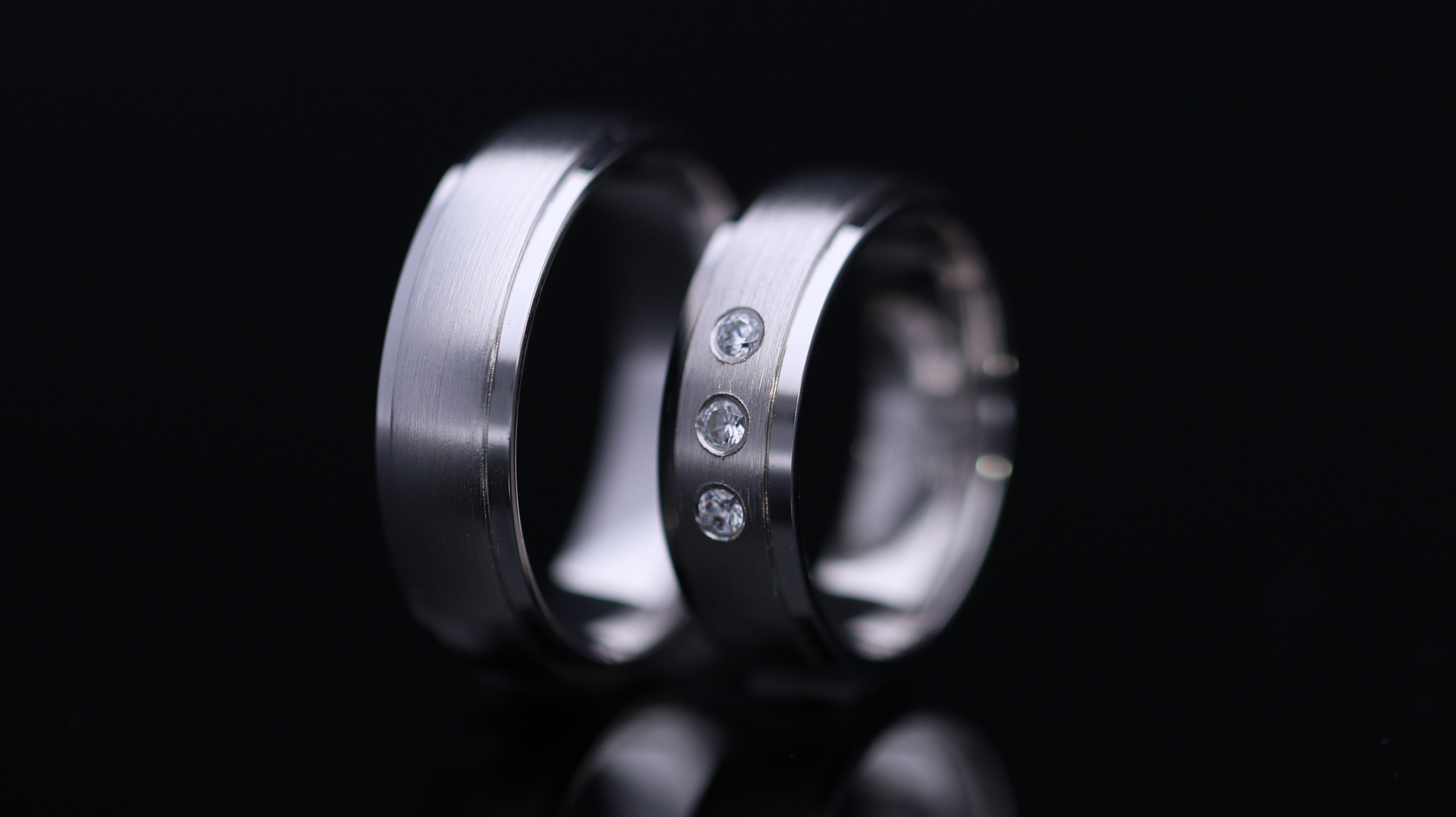 Svadobné obrúčky / Wedding rings L125 / VIDEO / Cena s DPH