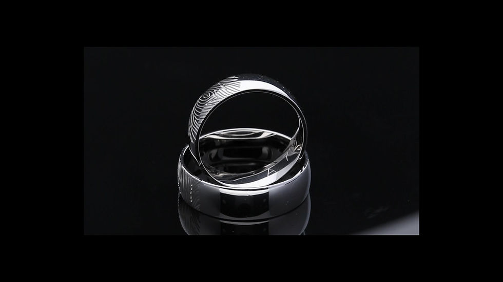 Miniatúra: Svadobné obrúčky / Wedding rings A719 / VIDEO / Cena s DPH