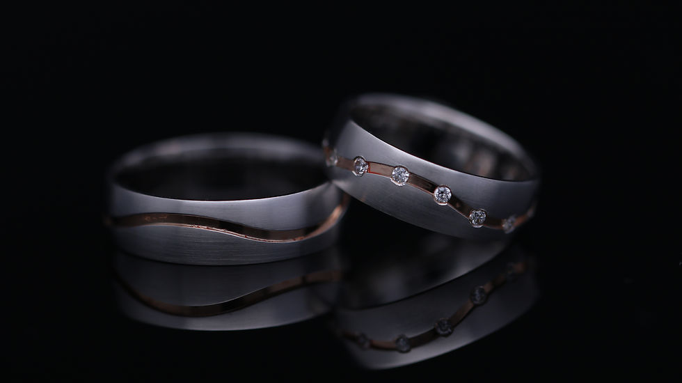 Miniatúra: Svadobné obrúčky / Wedding rings R372 / VIDEO / Cena s DPH