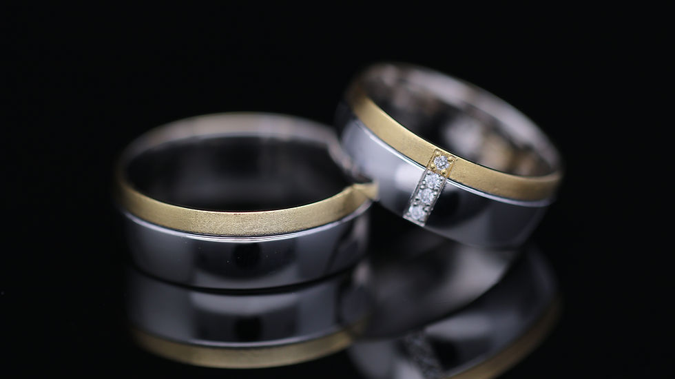 Miniatúra: Svadobné obrúčky / Wedding rings  A542 / VIDEO / Cena s DPH