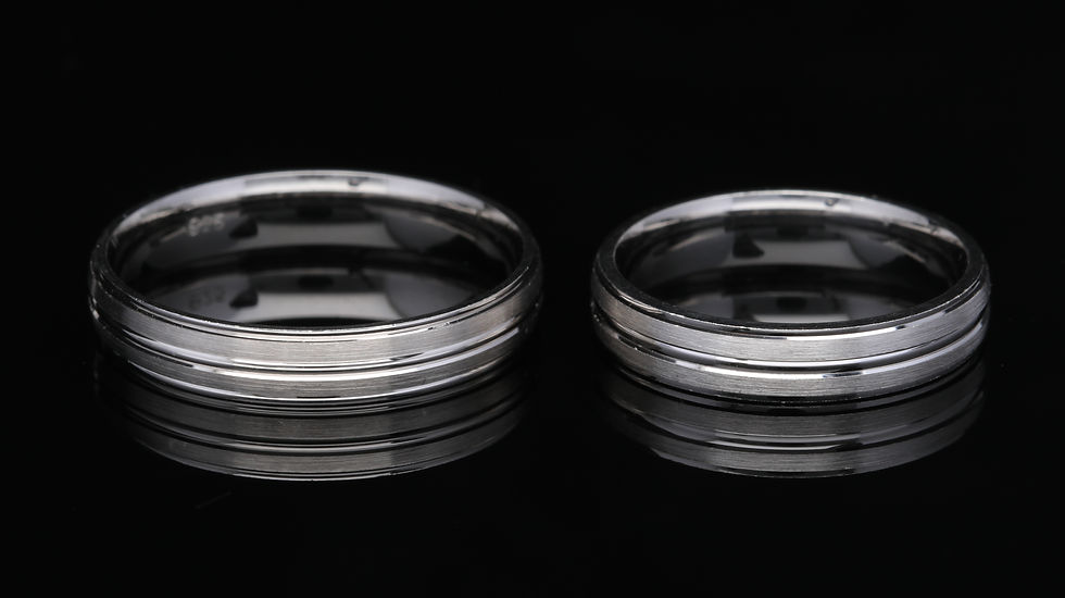 Miniatúra: Strieborné svadobné obrúčky S466 / VIDEO / cena s DPH