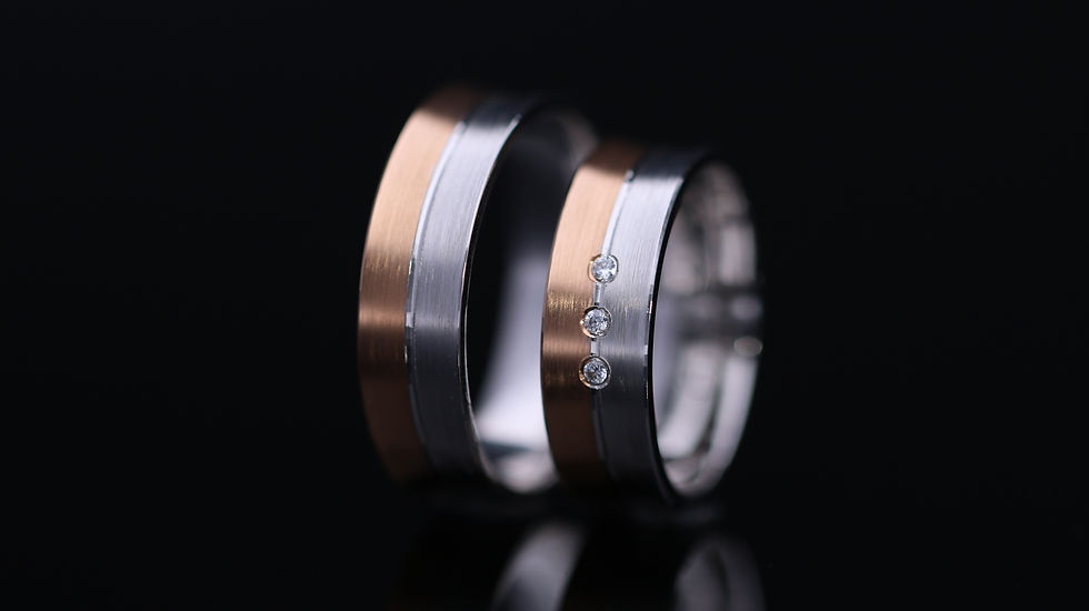 Svadobné obrúčky / Wedding rings A 541 / VIDEO / Cena s DPH