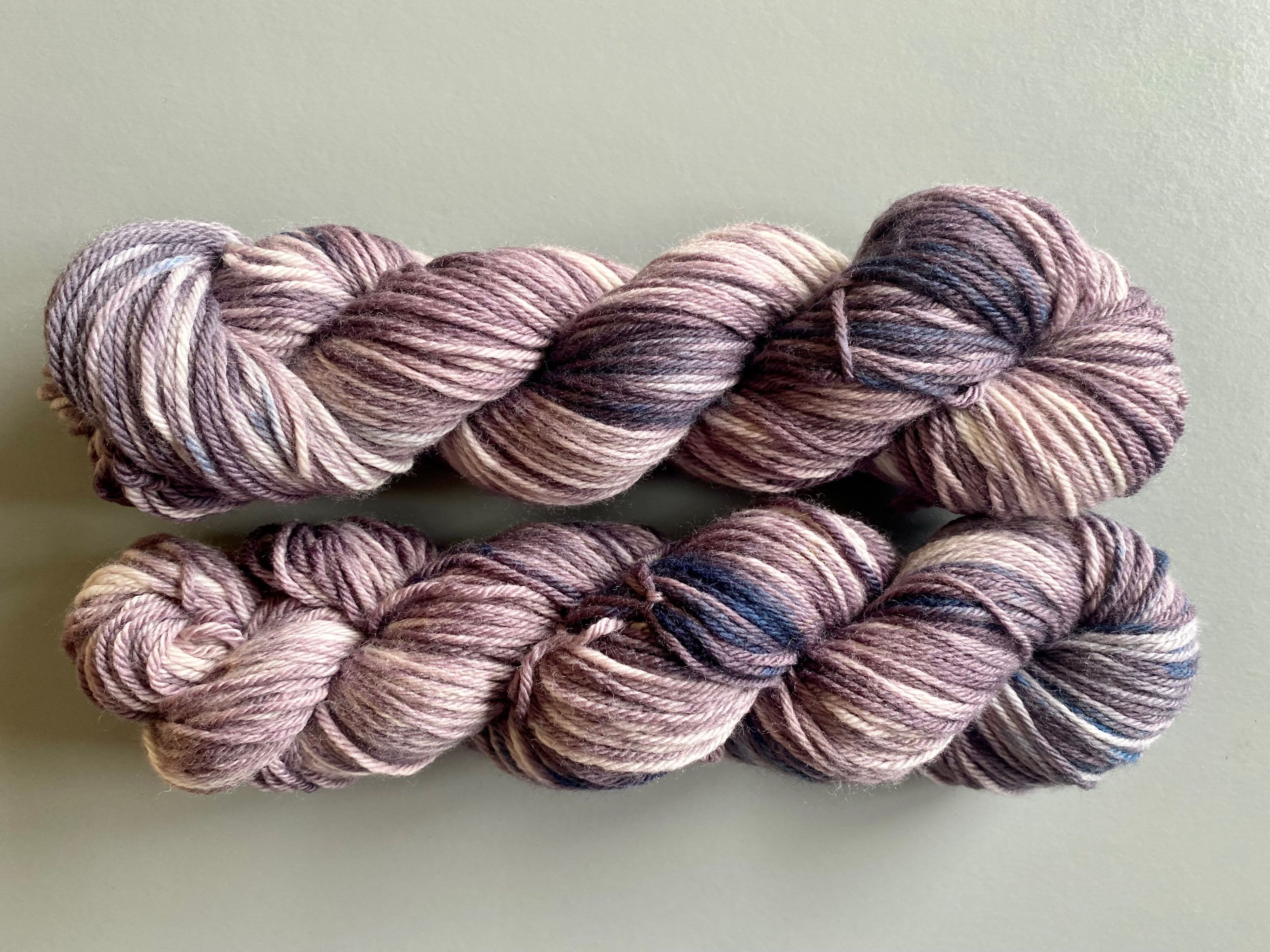 Winter Dusk - 'That Basic Sock Base' DK - 100g