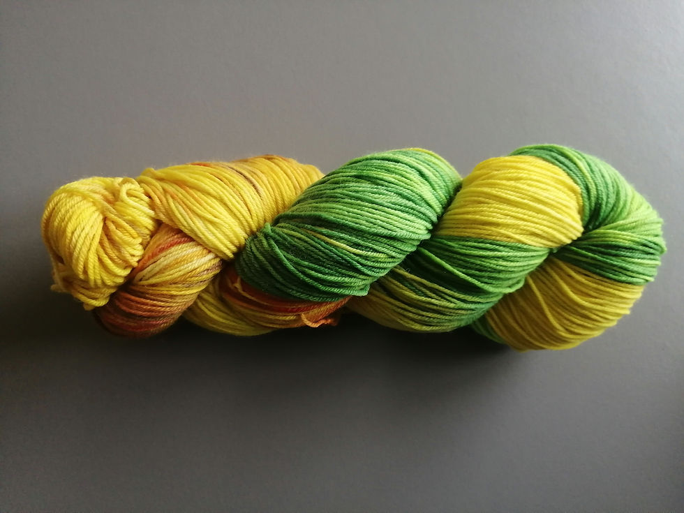 Thumbnail: Sunflower - 'That Basic Sock Base' DK - 100g
