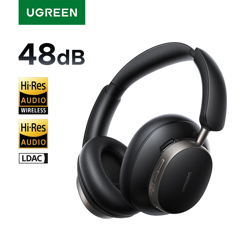 UGREEN Studio Pro 48dB ANC Wireless Headphones Over Ear Bluetooth Earphones Acti