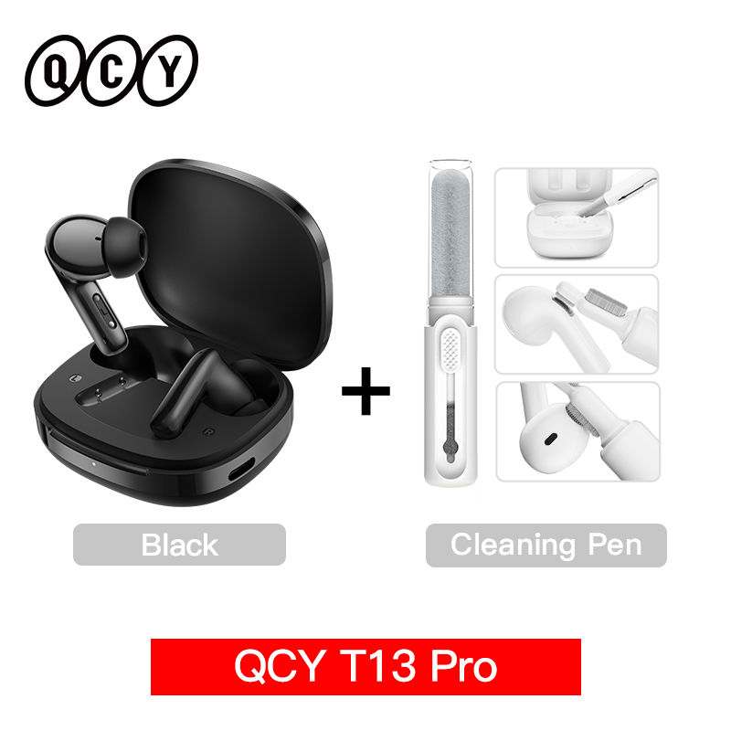 Thumbnail: QCY T13 Pro -50dB Adaptive ANC Earbuds Bluetooth 6.0 Multipoint Connection Earph