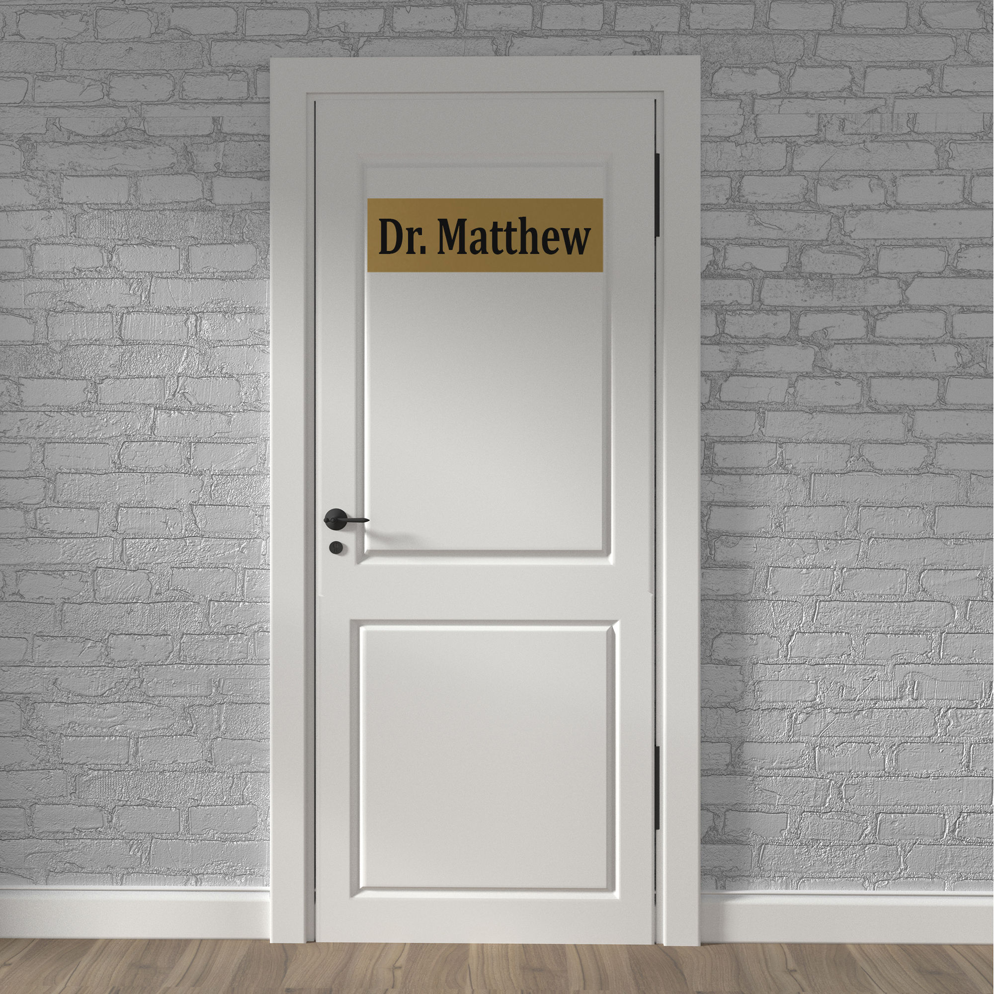 Personalized Door Sign