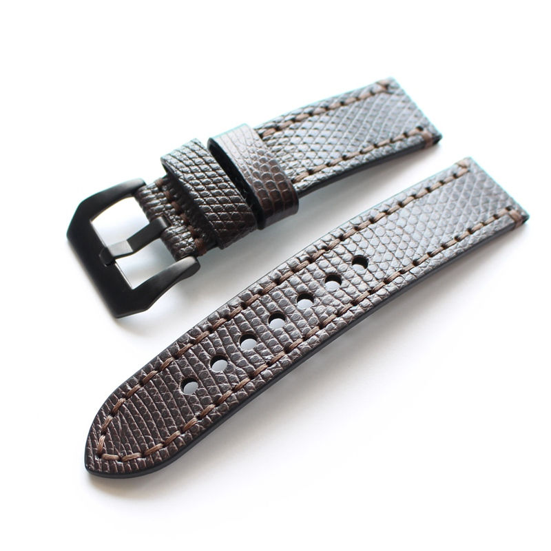 Thumbnail: 22MM 24MM lizard leather Strap