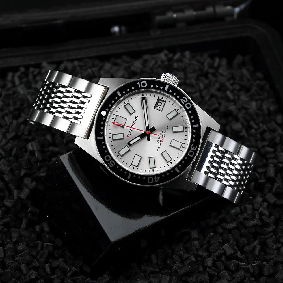 Thumbnail: SLA017 Homage sliver dial with mesh band