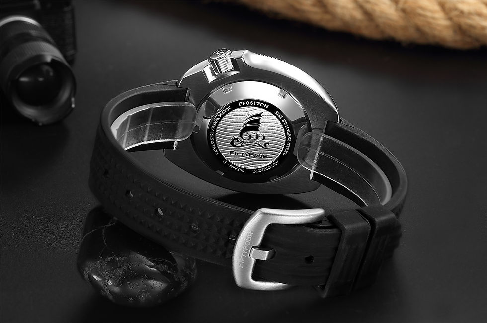 Miniature : Montre en acier inoxydable tortue bleue NH35A movt