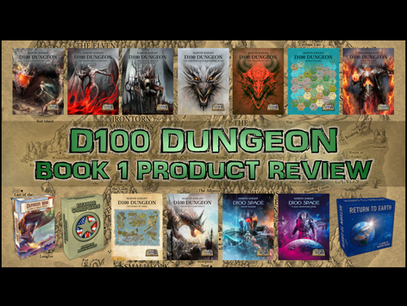 TAKING A LOOK AT BOOK 1 - D100 DUNGEON