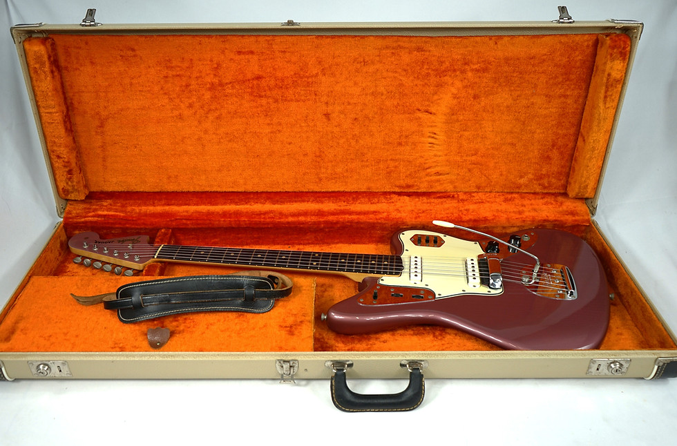 Thumbnail: 1964 Fender Jaguar Burgundy Mist Metallic