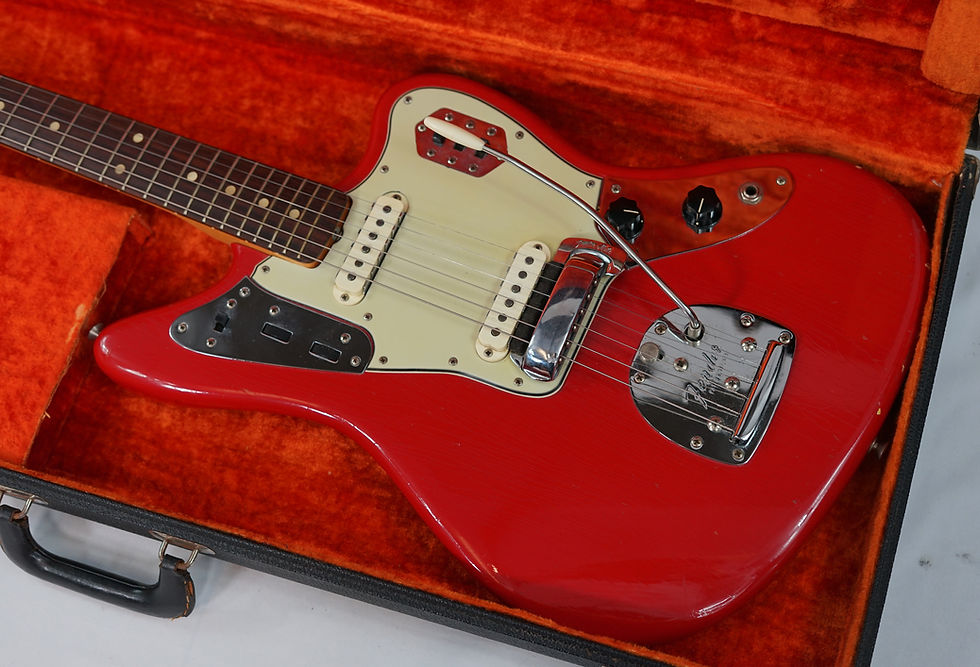 Thumbnail: 1964 Fender Jaguar Dakota Red