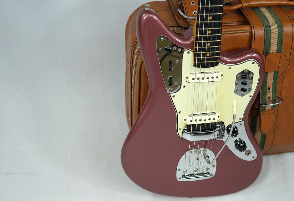 Thumbnail: 1964 Fender Jaguar Burgundy Mist Metallic