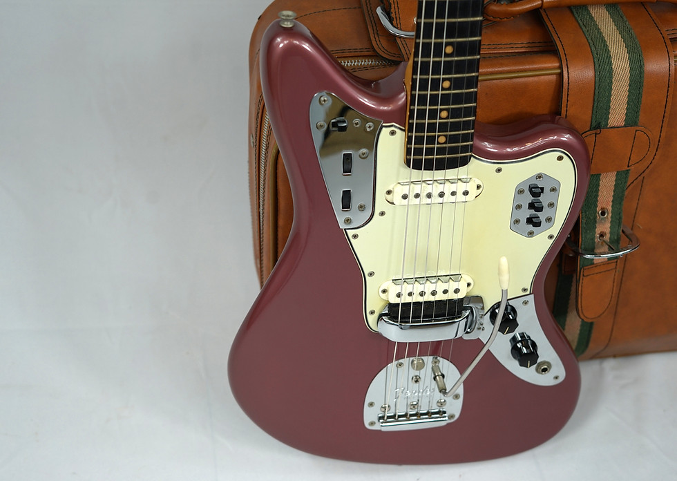 Thumbnail: 1964 Fender Jaguar Burgundy Mist Metallic