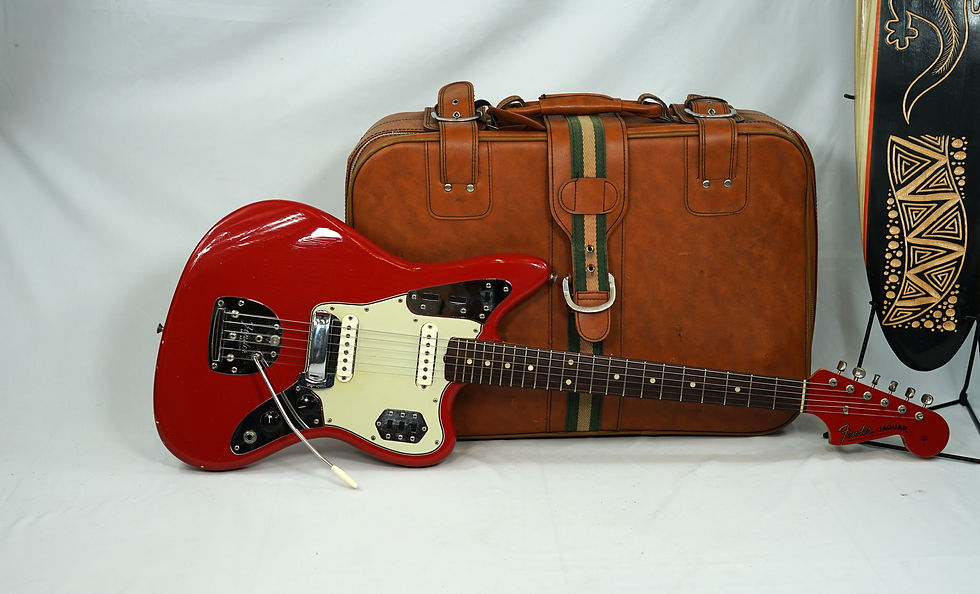 Thumbnail: 1964 Fender Jaguar Dakota Red