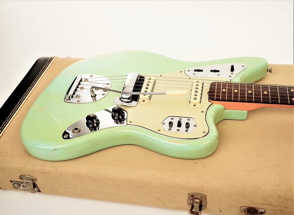 Thumbnail: 1964 Fender Jaguar Surf Green