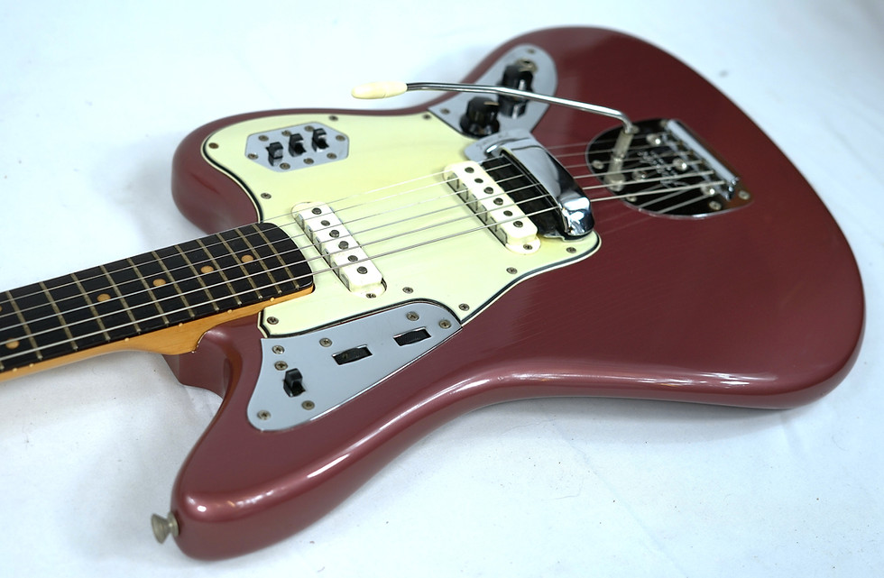 Thumbnail: 1964 Fender Jaguar Burgundy Mist Metallic