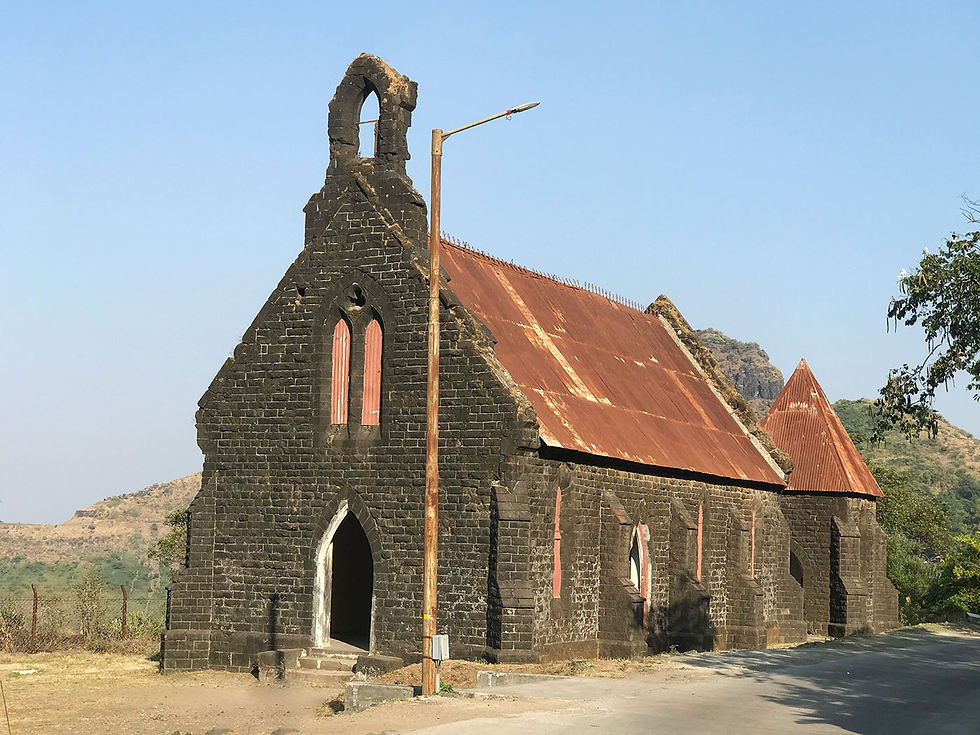 The Forgotten Hilltop Chapel of Purandar: Once a part of St. Mary's Church.