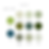 Swatch colours of Green Capri Sheets by St Genève