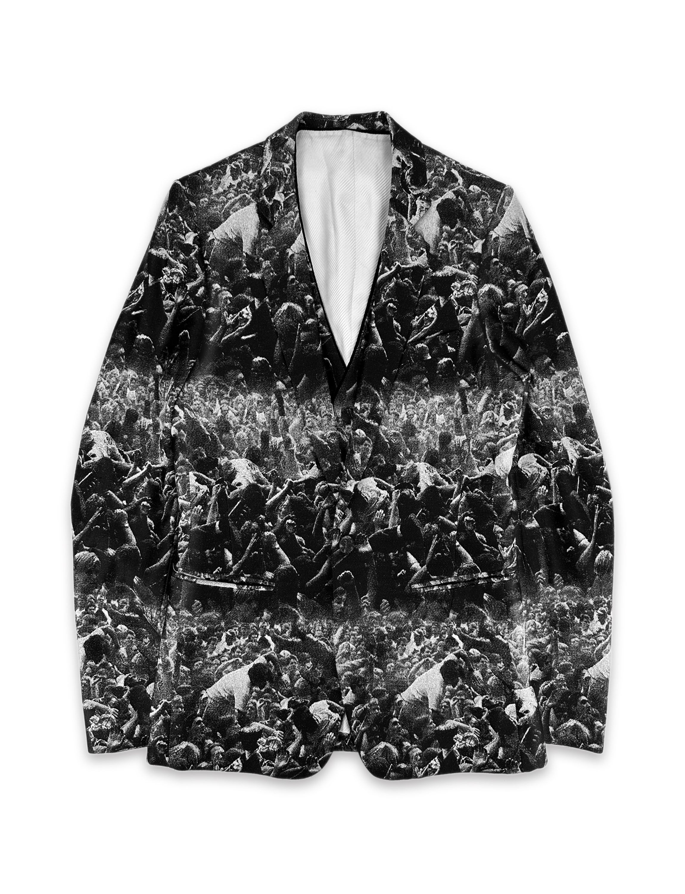 AW09 Number (N)ine x Charles Peterson ‘Moshpit’ Jacquard Blazer